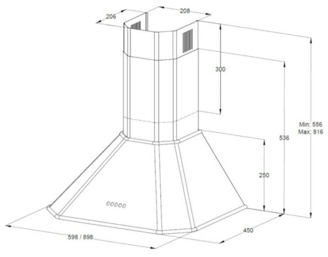 Кухонная вытяжка Korting KHC 6839 RGN