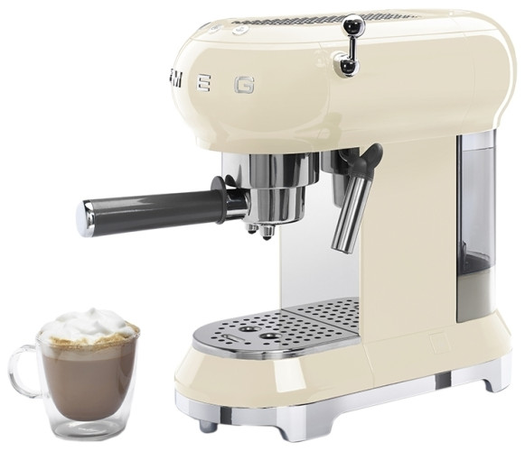 Кофеварка рожковая Smeg ECF01CREU