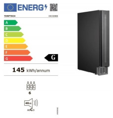 Винный шкаф Temptech OX15SRB