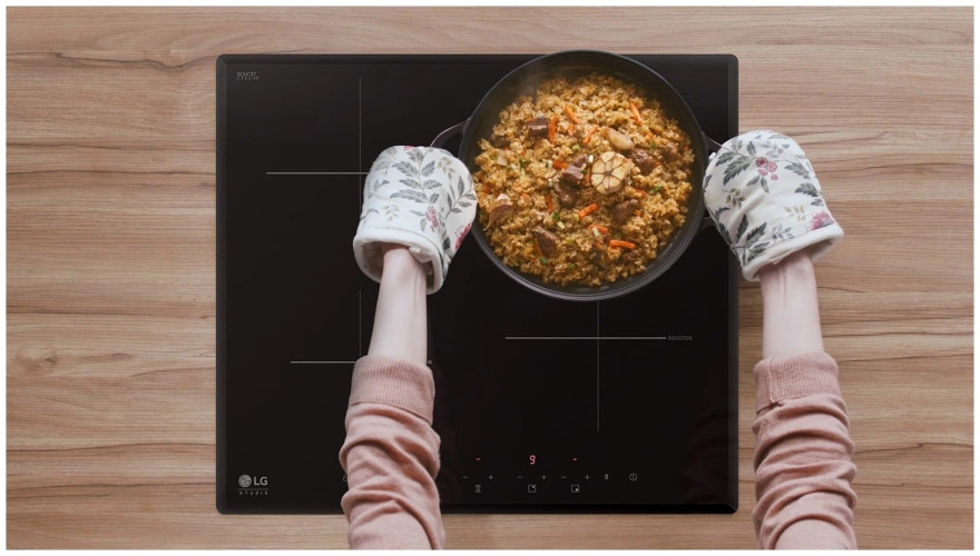 Индукционная варочная панель LG HU 642 VH