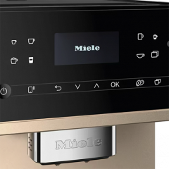 Кофемашина Miele CM6360 MilkPerfection ObsidianBlack Bronze PF черный обсидиан/бронза