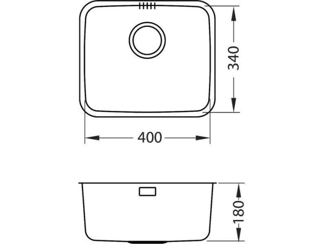 Кухонная мойка Alveus LUNO 20 SAT 90 FI 1128740