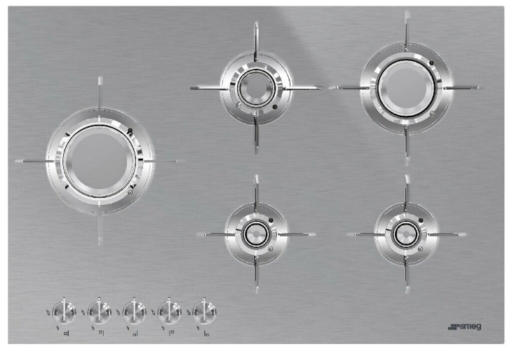 Газовая варочная панель Smeg PXL675L