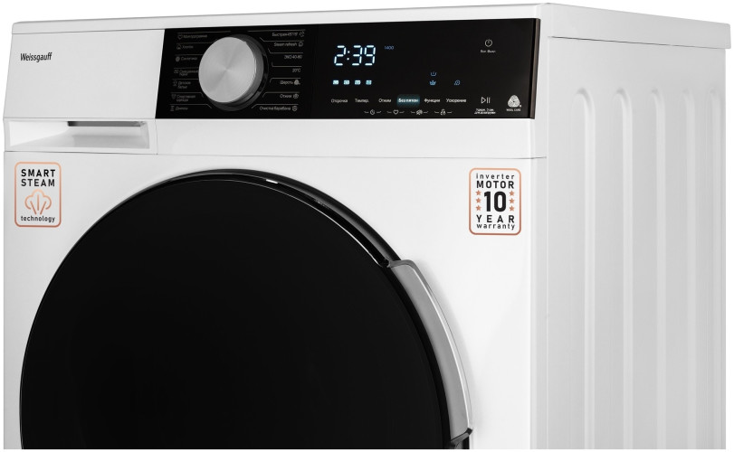 Стиральная машина Weissgauff WM 56512 DC Inverter Steam