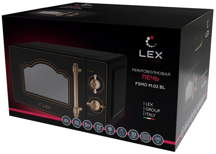 Микроволновая печь Lex FSMO M 02 BL