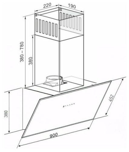 Кухонная вытяжка Kaiser AT-9440 Eco