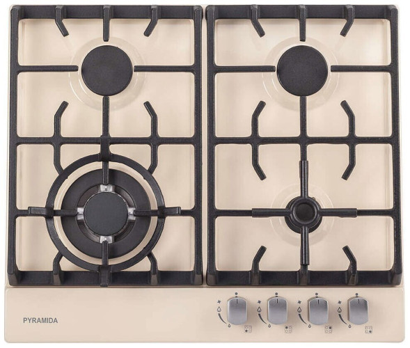 Газовая варочная панель Pyramida PFE 643 Ivory Luxe