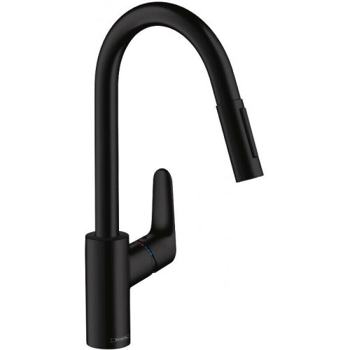 Смеситель для кухни Hansgrohe HG Focus матовый черный 31815670