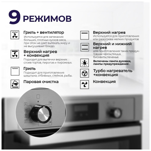 Электрический духовой шкаф Delvento V6EW59001