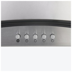 Кухонная вытяжка KRONA SABRINA 600 inox glass push button