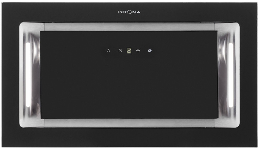 Встраиваемая вытяжка KRONA SELINA 600 GLASS BLACK S
