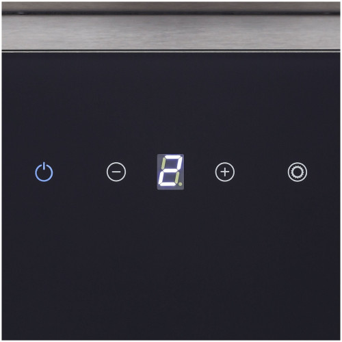 Встраиваемая вытяжка KRONA SELINA 600 GLASS BLACK S
