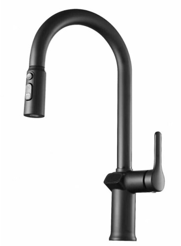 Смеситель для кухни Esko K15B LED