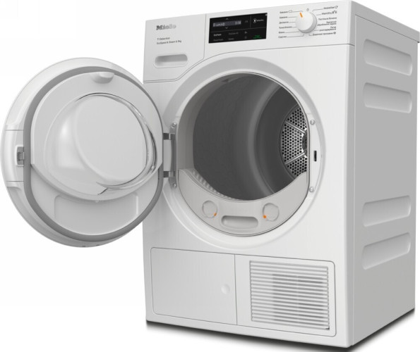 Сушильная машина Miele TSL783WP EcoSpeed&Steam&9kg Lotus White, белый лотос