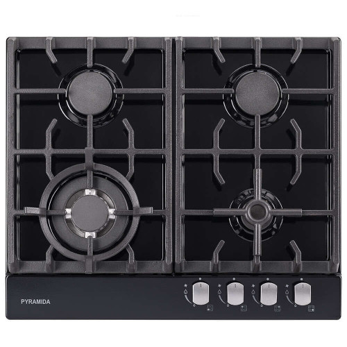 Газовая варочная панель Pyramida PFE 643 Black Luxe
