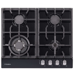 Газовая варочная панель Pyramida PFE 643 Black Luxe