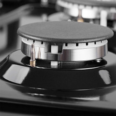 Газовая варочная панель Pyramida PFE 643 Black Luxe