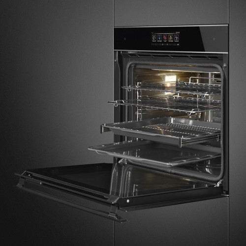 Электрический духовой шкаф Smeg SFP6606WTPNX