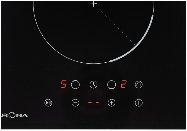 Электрическая варочная панель KRONA PIASTRA 30 BL