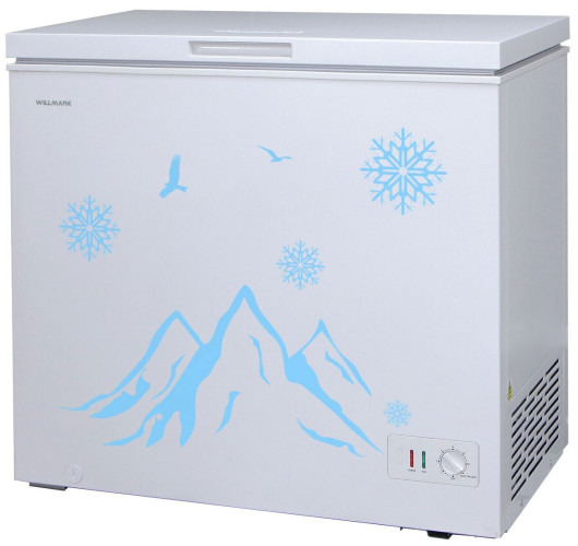 Морозильный ларь Willmark CF-170CS белый/снежинки