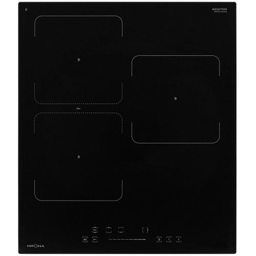 Индукционная варочная панель Krona ERDE 45 BL 3BFTS