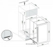 Встраиваемый винный шкаф Dunavox DAVS-72.185DB new 2021