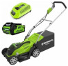 Газонокосилка электрическая greenworks G40LM35K3
