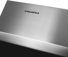 Кухонная вытяжка MAUNFELD Bridge 60 нержавеющая сталь\черное стекло