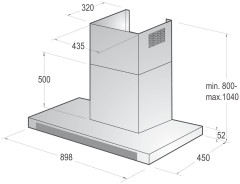 Кухонная вытяжка Gorenje GHT 93 X