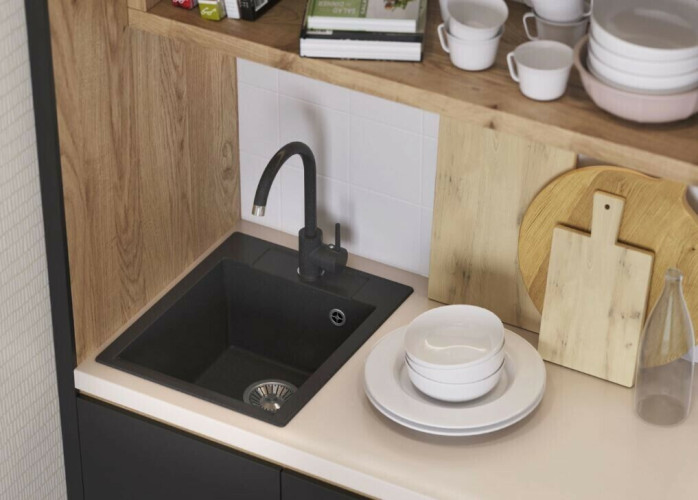 Кухонная мойка Polygran ARGO-420 Чёрная