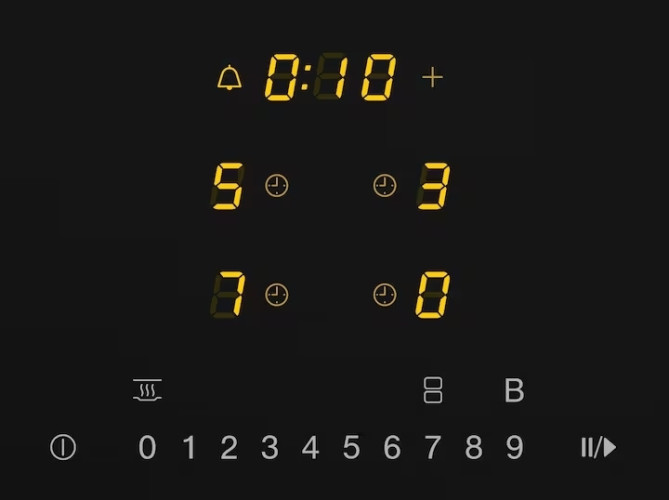 Индукционная варочная панель Miele KM 7404 FX, черный