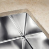 Кухонная мойка Blanco Claron 700-U нерж. сталь зеркальная полировка 521581