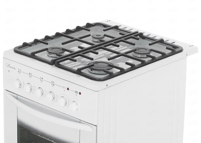 Комбинированная плита Лысьва ЭГ 4к04 МС-2у белый без крышки