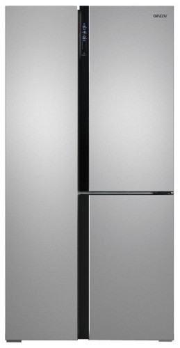 Холодильник Ginzzu NFK-610 стальной