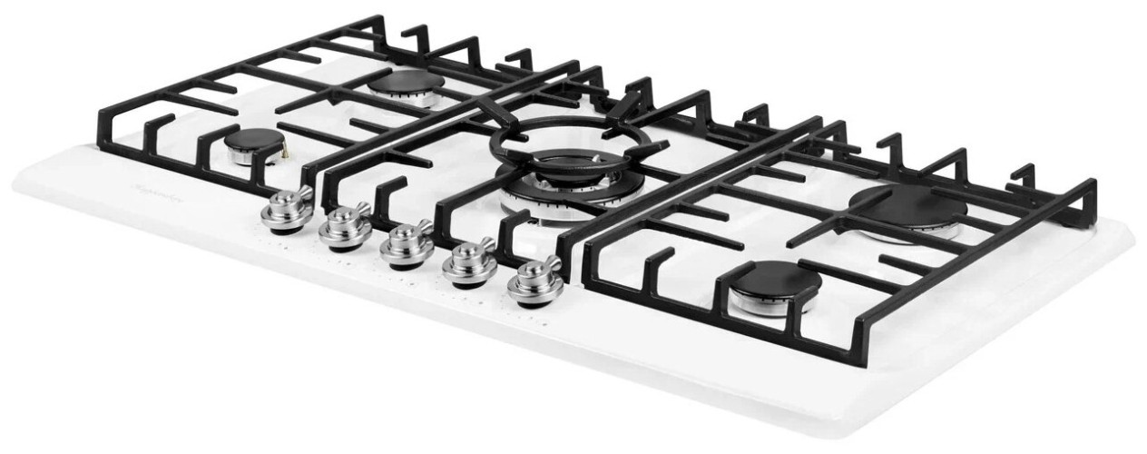 Газовая варочная панель Kuppersberg FV9TGRZ W Silver