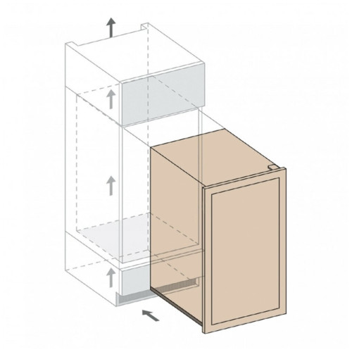 Винный шкаф Dunavox DAVG 72 185DSS TO