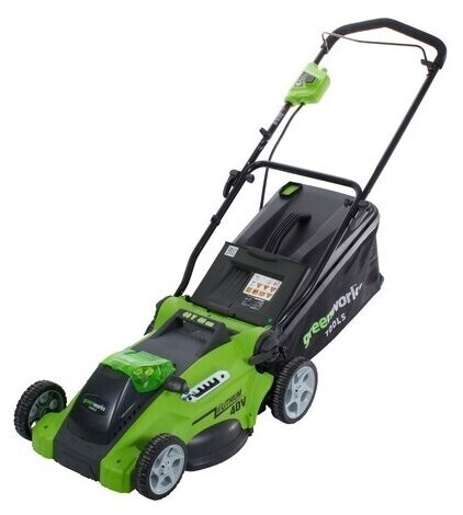 Газонокосилка электрическая greenworks 2500007ue G40LM40K3