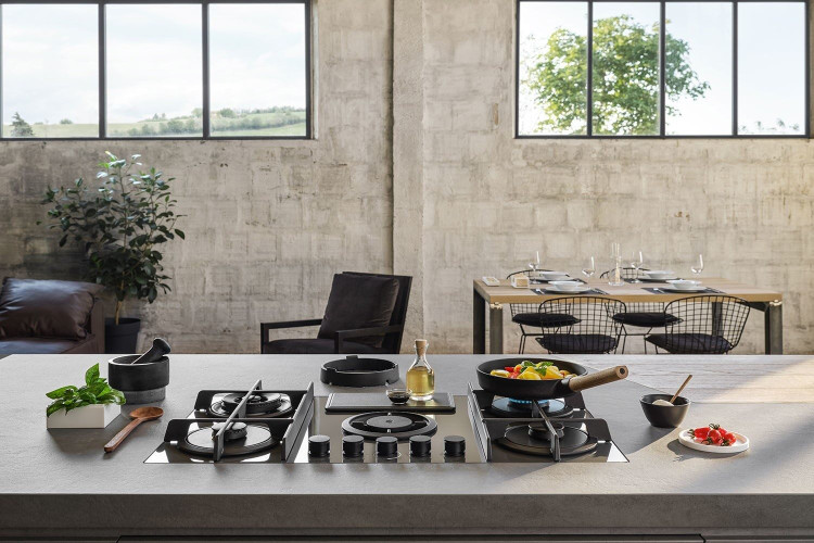 Газовая варочная панель Elica NikolaTesla Flame BL/F/88