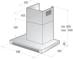 Кухонная вытяжка Gorenje GHT 63 X