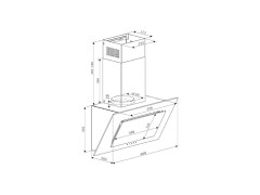 Кухонная вытяжка Oasis ND-60B A