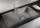 Кухонная мойка Blanco Metra XL 6 S-F темная скала 518883