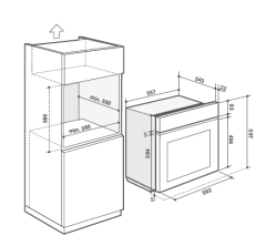 Электрический духовой шкаф De Dietrich DOR7586A
