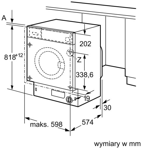 Встраиваемая стиральная машина Bosch WIW24342EU