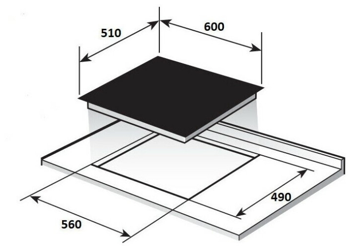 Электрическая варочная панель Kuppersberg ESO 622 F