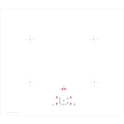 Индукционная варочная панель Kuppersbusch KI 6520.0 WR