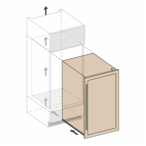 Винный шкаф Dunavox DAVS 72 185DSS