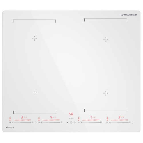 Индукционная варочная панель Maunfeld CVI604SBEXWH Inverter