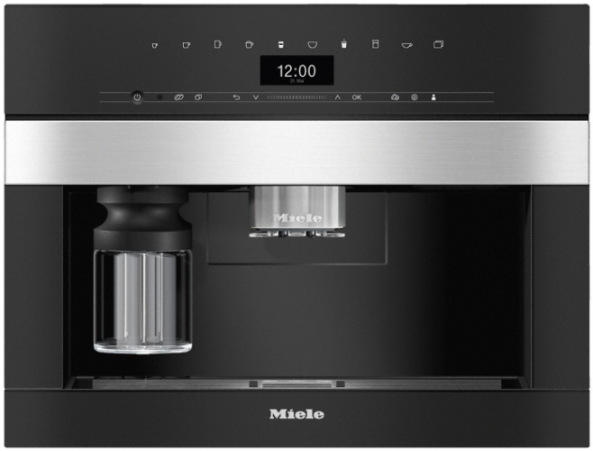 Встраиваемая кофемашина Miele CVA 7440 EDST/CLST нержавеющая сталь