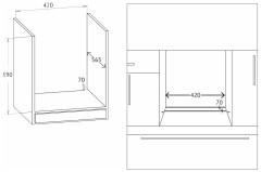 Электрический духовой шкаф Korting OKB 7951 CMW