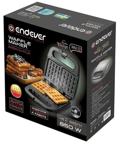 Вафельница Endever Skyline WM-22